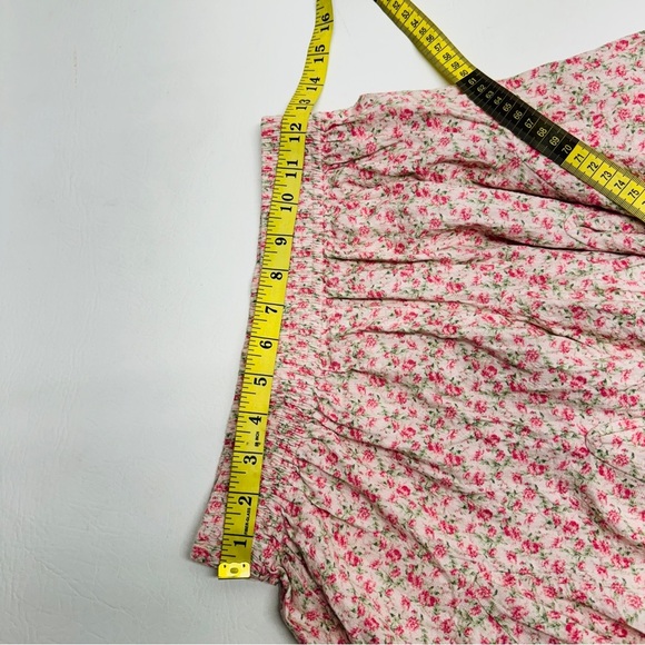 Show me your MUMU Floral ruffle mini skirt size s - Picture 7 of 7